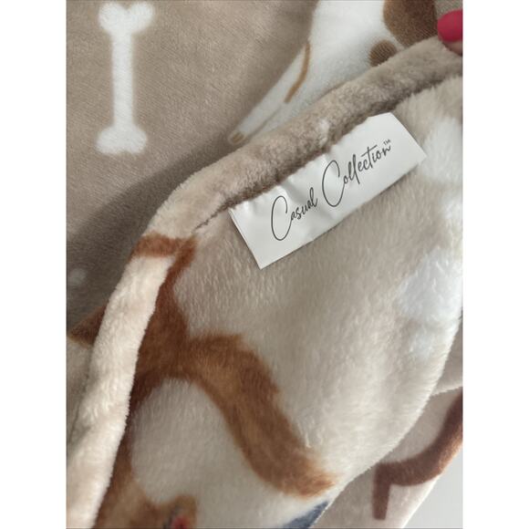 DOGS 50x70 Plush Throw Blanket Dachshund Doodle Schnauzer Frenchie Terrier Dog - Picture 6 of 7